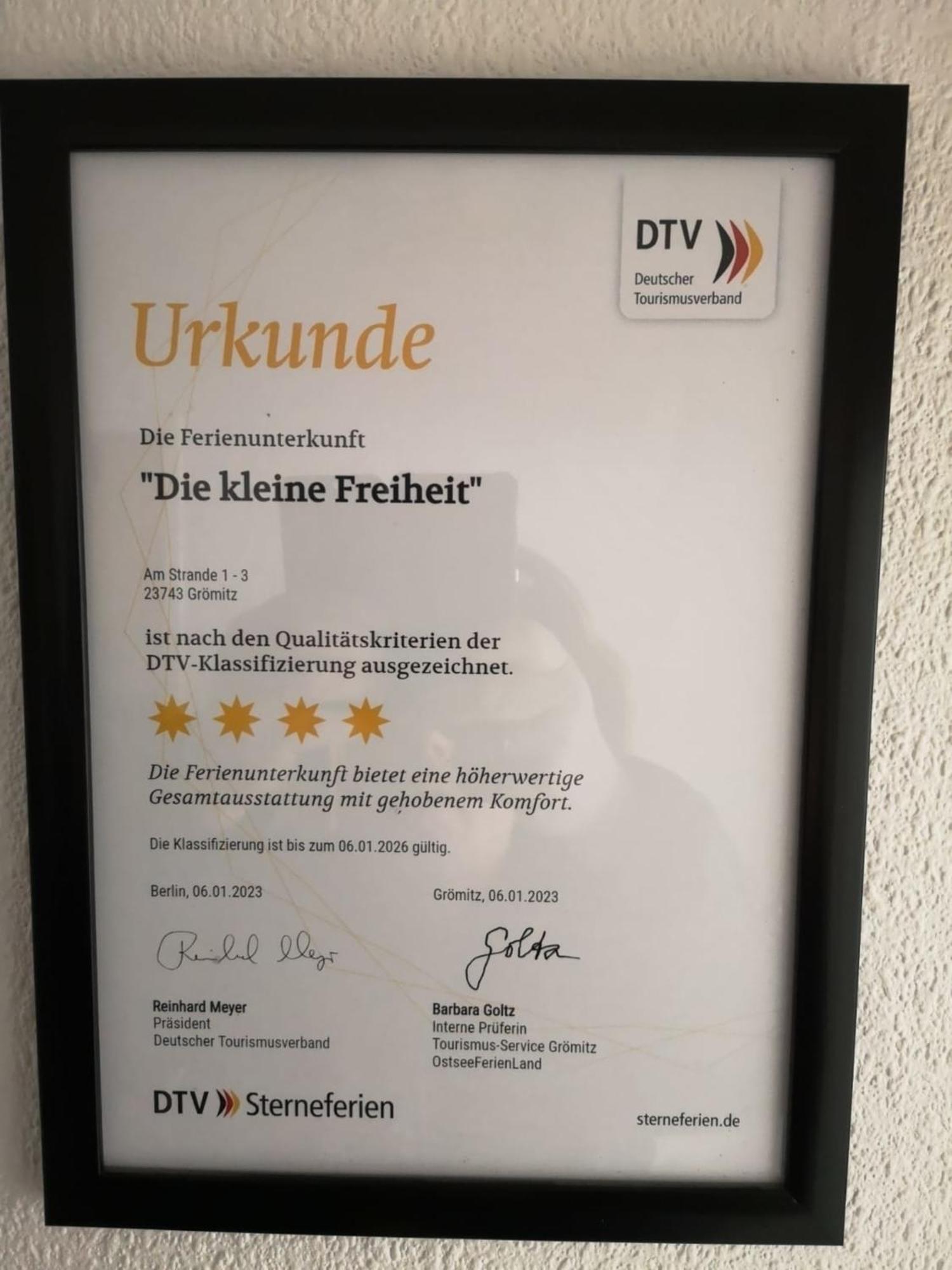 Die Kleine Freiheit Groemitz Center - Unmittelbare Strandlage Mit Allem Komfort Esterno foto